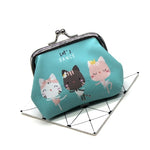 Load image into Gallery viewer, Cartoon Cat Coin Purses Women mini Wallets Kids clutch money Bags Female Pouch Hasp change purse Cute girls zero wallet Carteira
