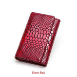 Load image into Gallery viewer, Luxury Brand Women Clutch Wallets Genuine Leather Snake Pattern Print Long Coin Purse Female Cell Phone Holder Bag Dollar Price
